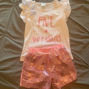 EUC Birthday Outfit Size:5